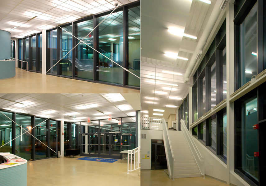 Eagle Academy Educational Lighting project by Gilmore Light