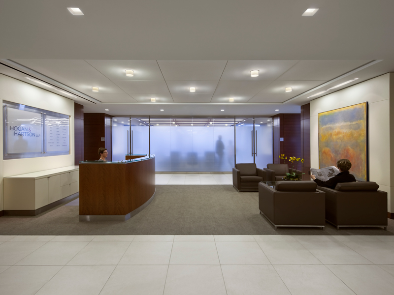 Hogan Lovells Office, lighting design by Gilmore Light